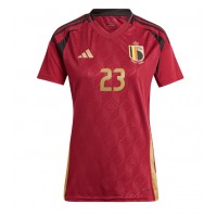 Belgien Arthur Vermeeren #23 Heimtrikot Frauen EM 2024 Kurzarm